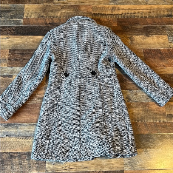 2 Piece Dressy Winter Jacket Coat Lot 1 Herringbone, 1 Plaid Print Size Medium - Picture 7 of 12